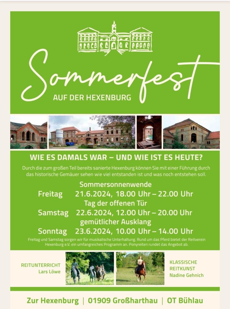 Sommersonnenwende - Sommerfest auf der Hexenburg 2024