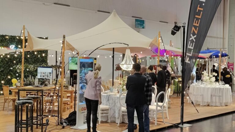 Jawort_Messestand der Hexenburg als Hochzeitslocation auf der Hochzeitsmesse