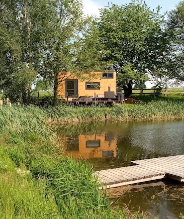 TinyHouse am Naturteich Hexenburg bei Dresden