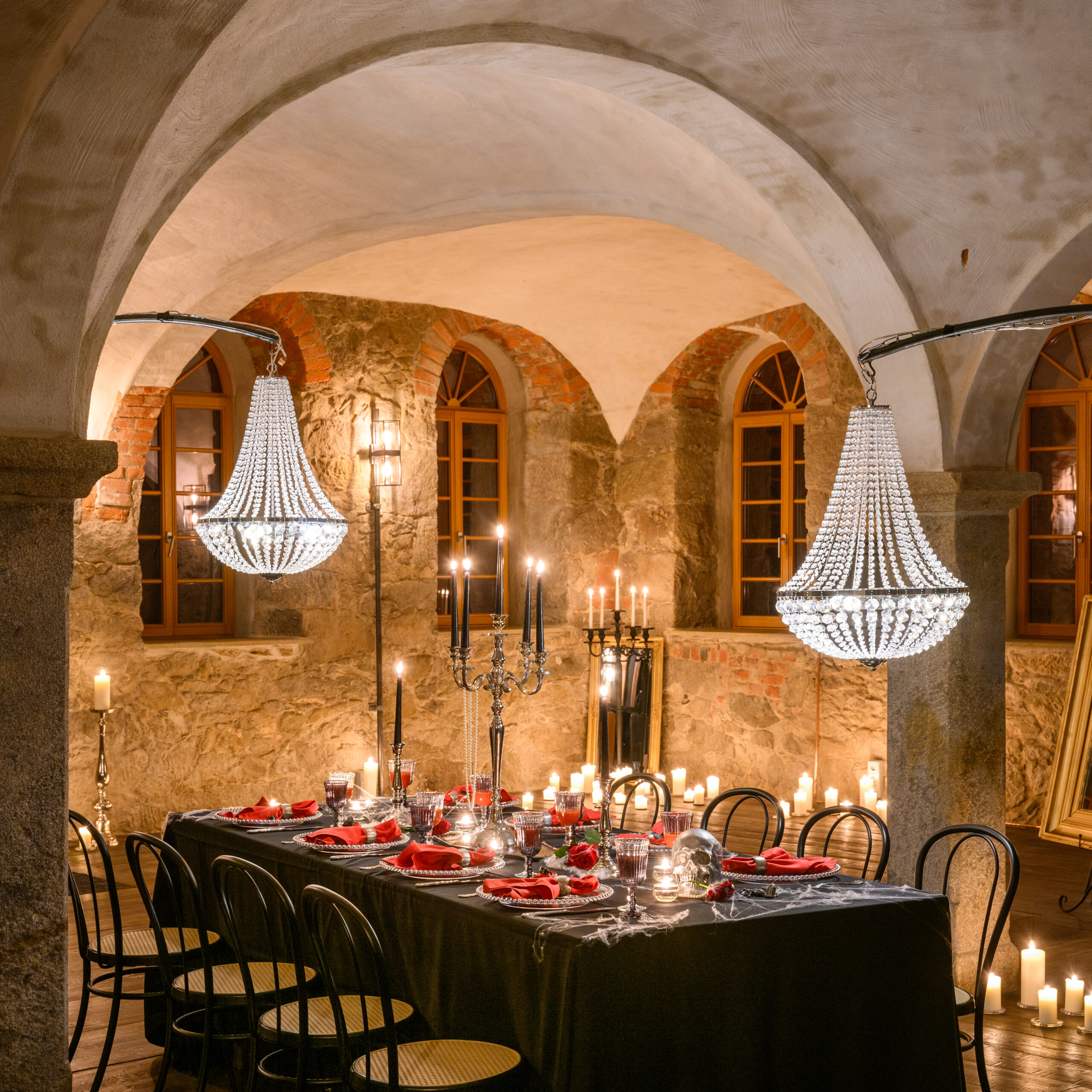 Yawima – Tischdekoration Dracula Yawima - Tischdekoration Dracula